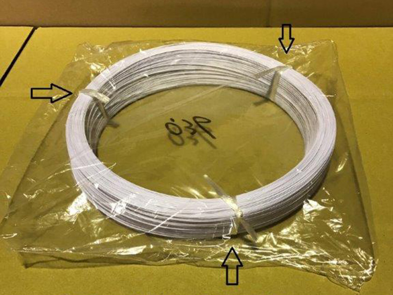 白銀工藝品用包塑鋼絲